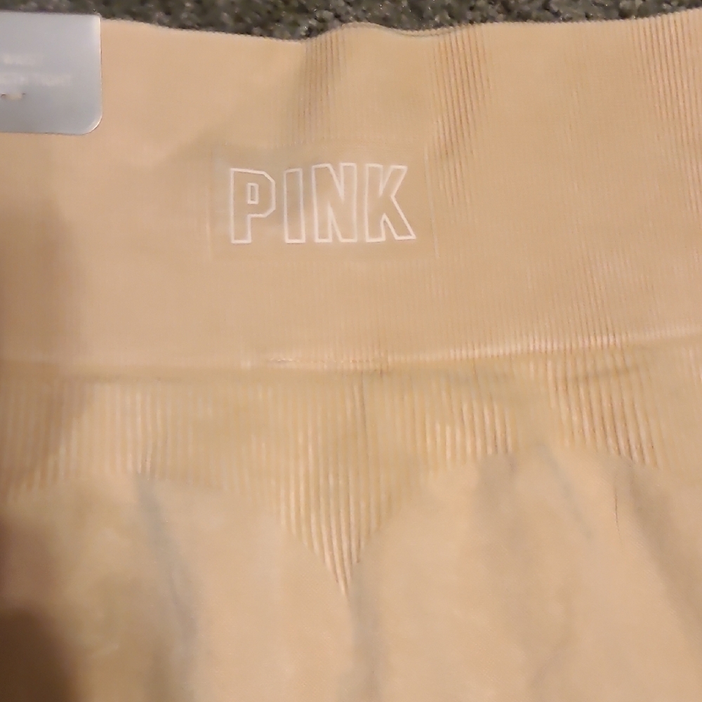PINK Victoria's Secret Cream Hoodie and Tan Leggings Set - Picture 16 of 16
